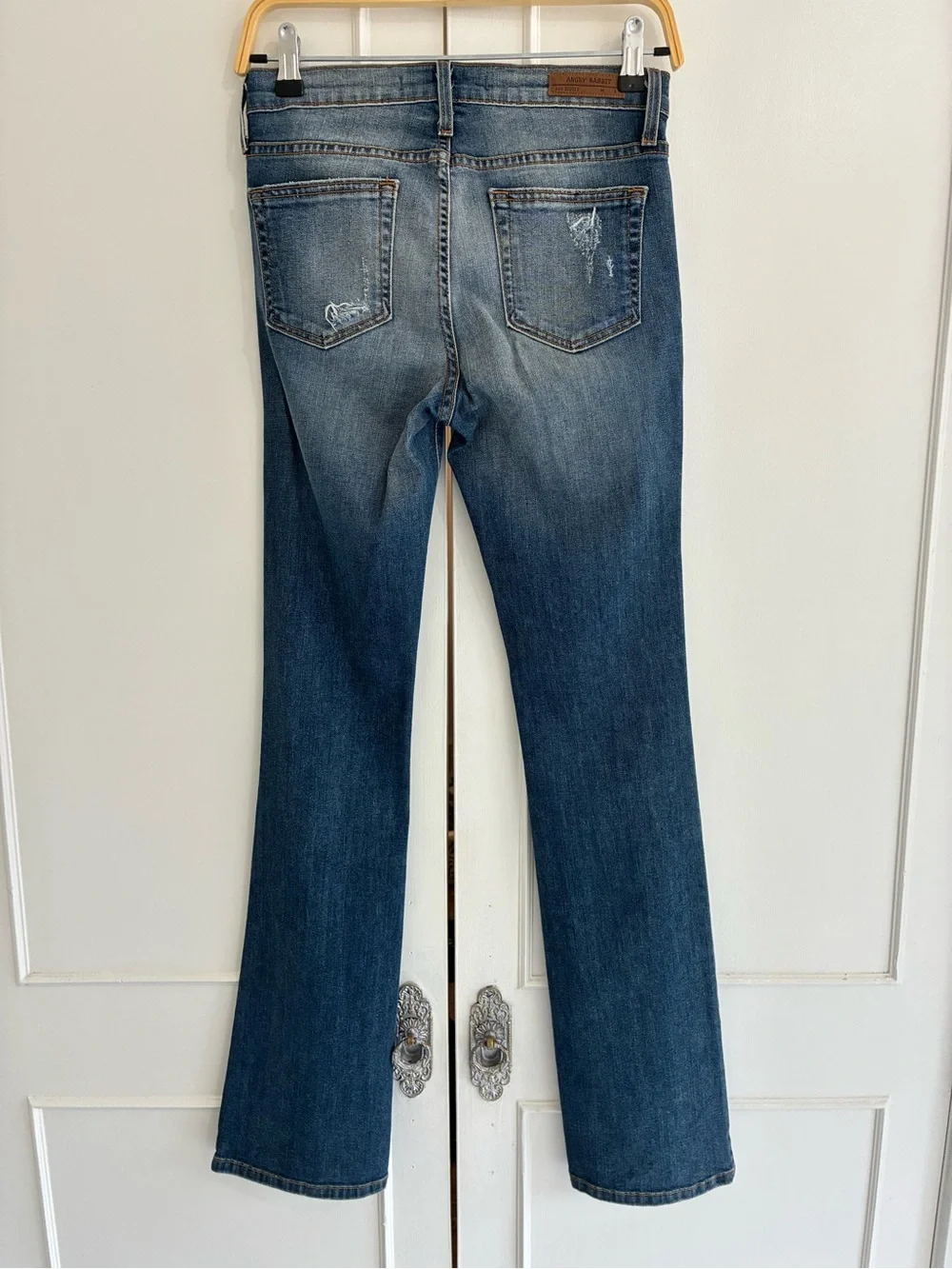 Angry Rabbit Distressed Bootcut Jeans - Picture 2 of 3